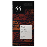 Chocolat amer 99% cacao BIO 80 g - VIVANI